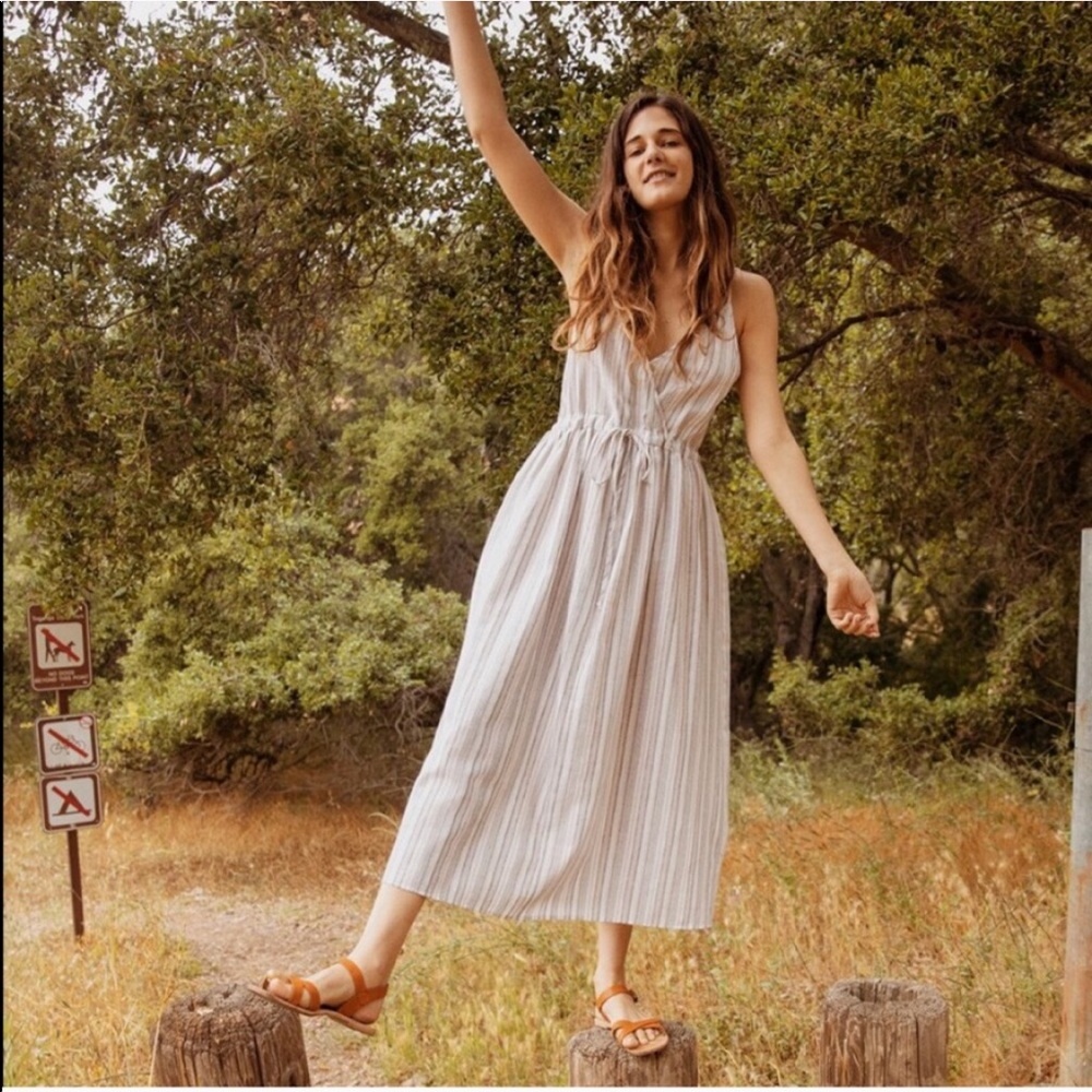 CHRISTY DAWN Lincoln dress in rose shadow